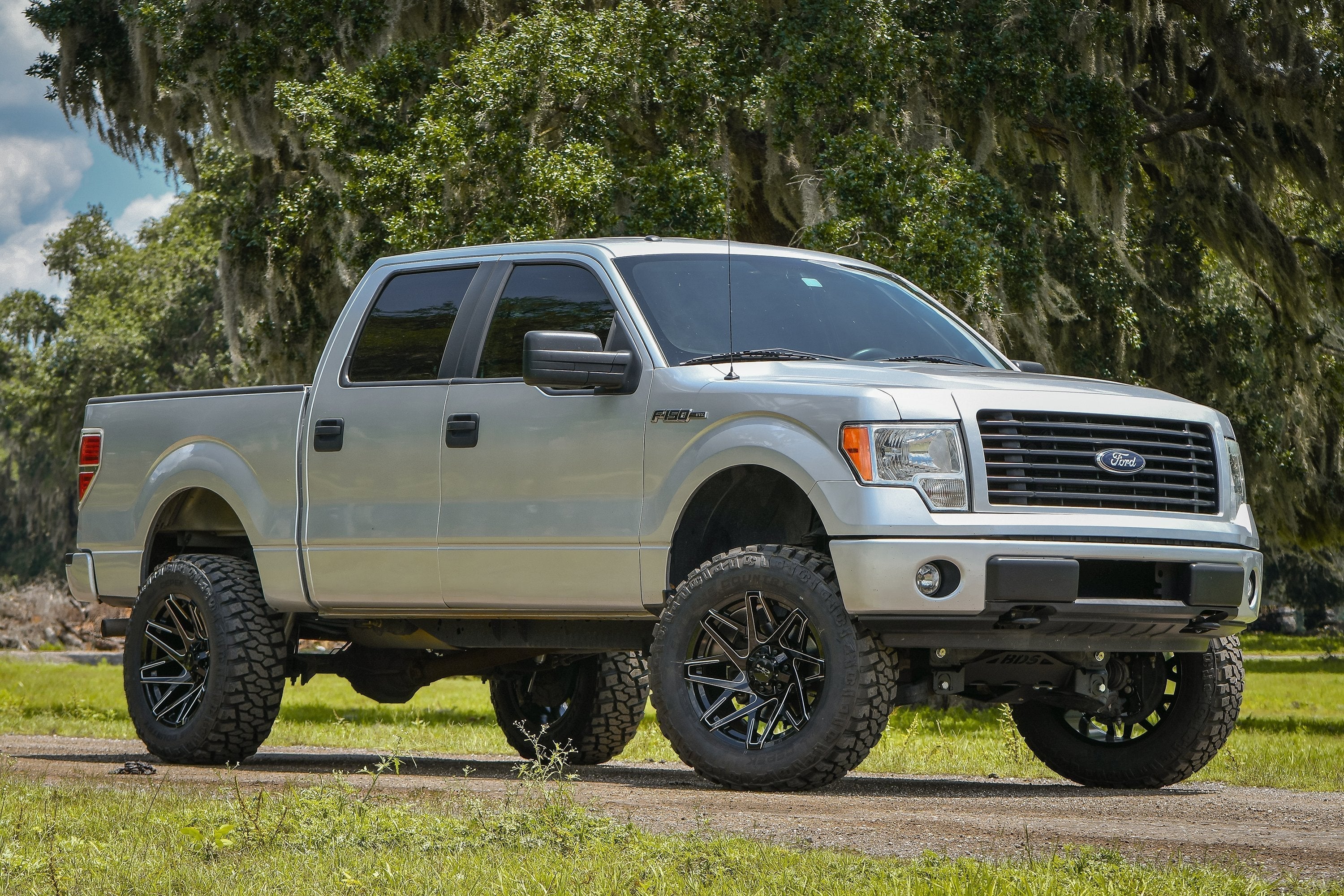 2014 Ford F-150 HD Off-Road Wheels Canyon, Dick Cepek Tires, BDS Suspension lift