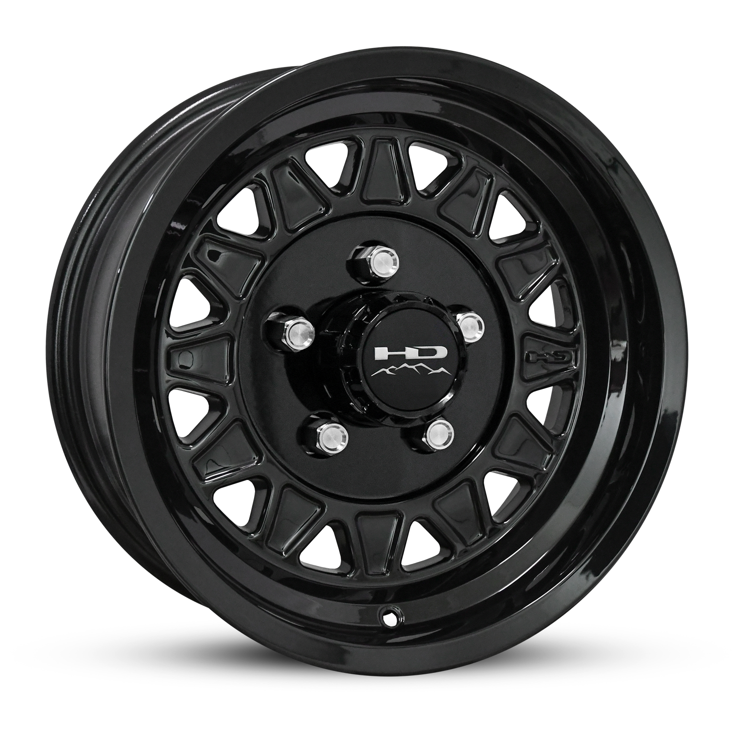 HD Trailer HDT Cast 15x6 +0 5x114.3mm 83mm Gloss Black