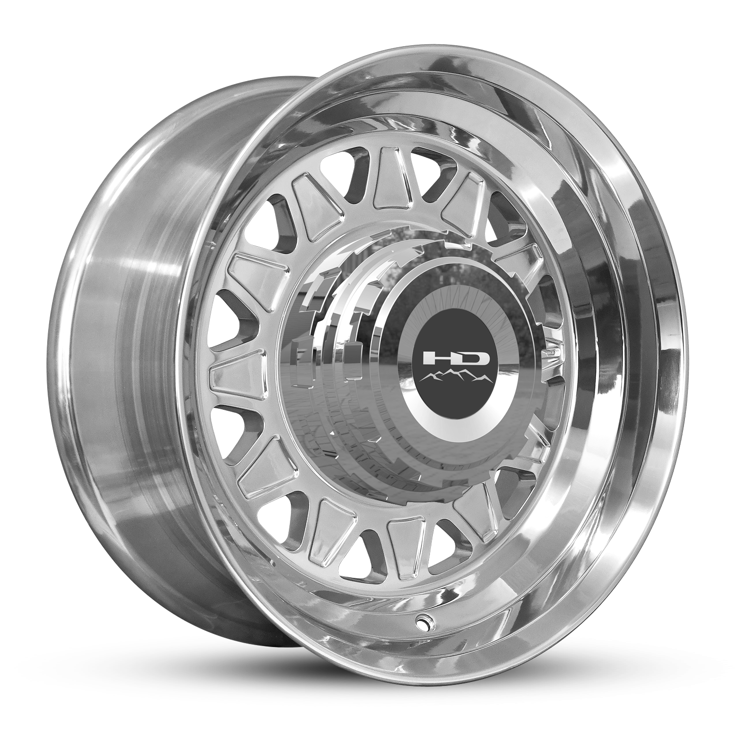 HD Trailer HDT Forged 17.5x6.75 +0 8x165mm 121.2mm Full Polish