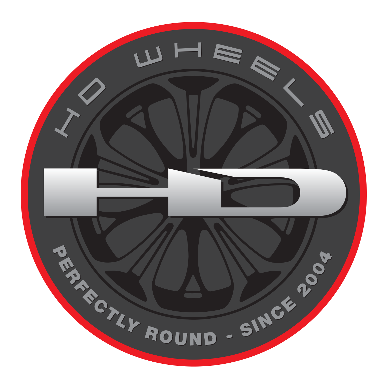 Official HD WHEELS - Sticker