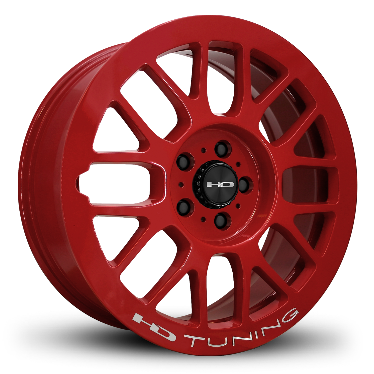 HD Wheels Gear 18x7.5 +35 5x114.3mm 73.1mm Gloss Red