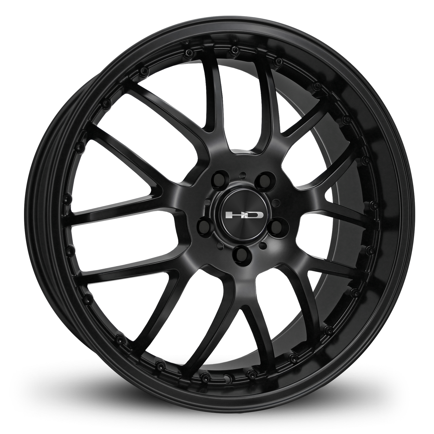 HD Wheels MSR 20x8 +35 5x120mm 74.1mm Satin Black