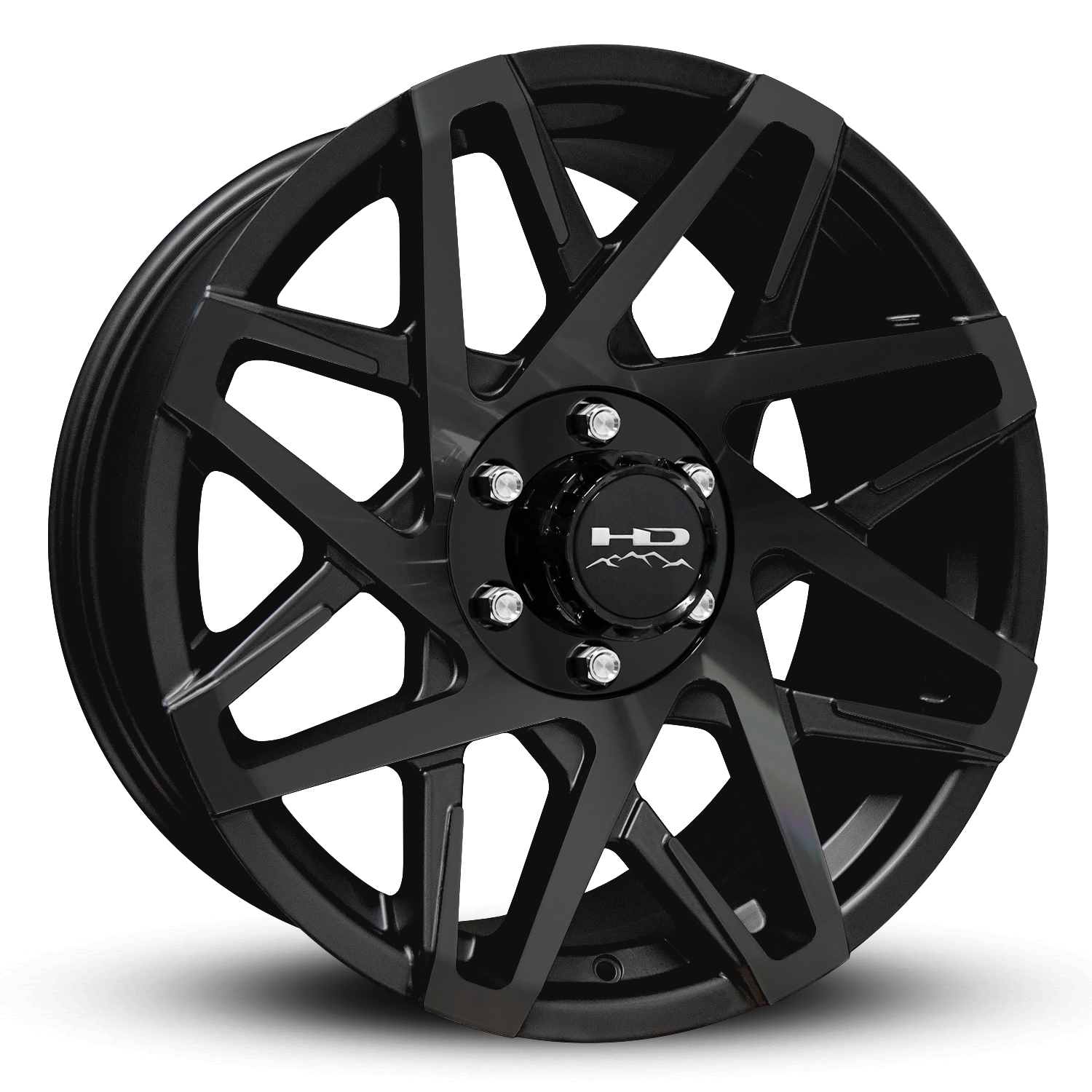 HD Trailer Canyon 20x9 +0 6x139.7mm 108mm Satin Black