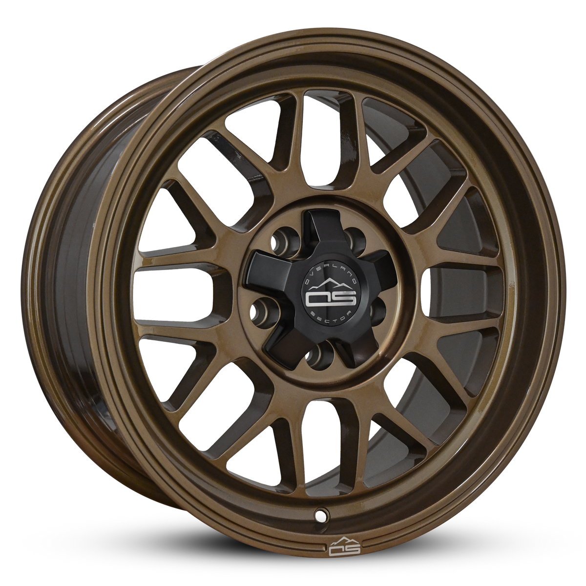 Overland Sector Hyperdrive Flow Formed 17x8.5 +25 5x108/5x114.3 73.1mm All Gloss Bronze