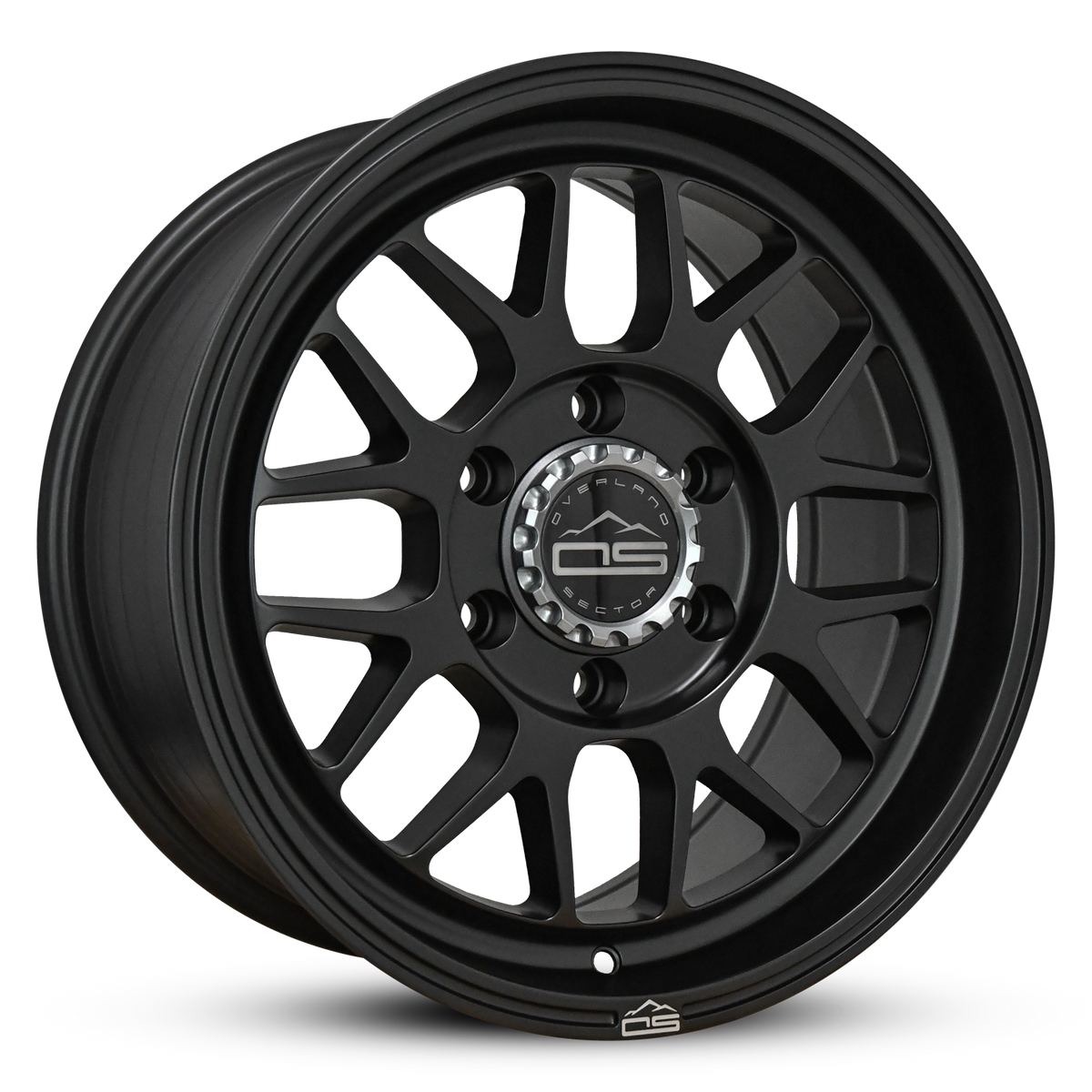 Overland Sector Hyperdrive Flow Formed 17x8.5 +25 6x139.7 106.1mm All Satin Black