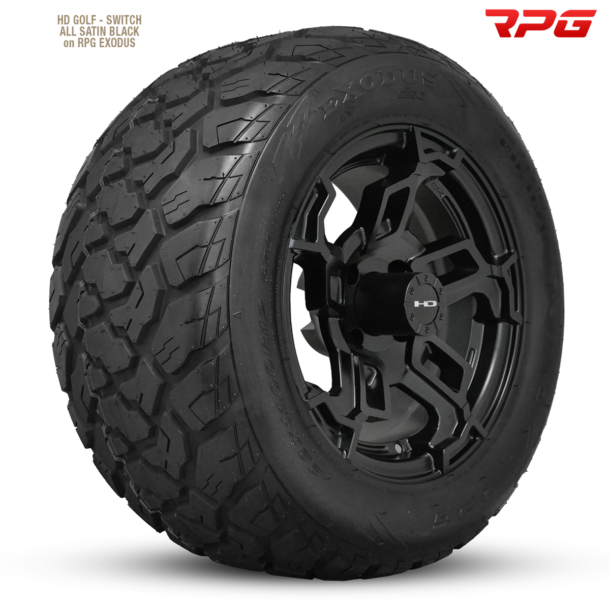 HD Golf Switch 14x7 -14 4x101.6mm 68.2mm Satin Black