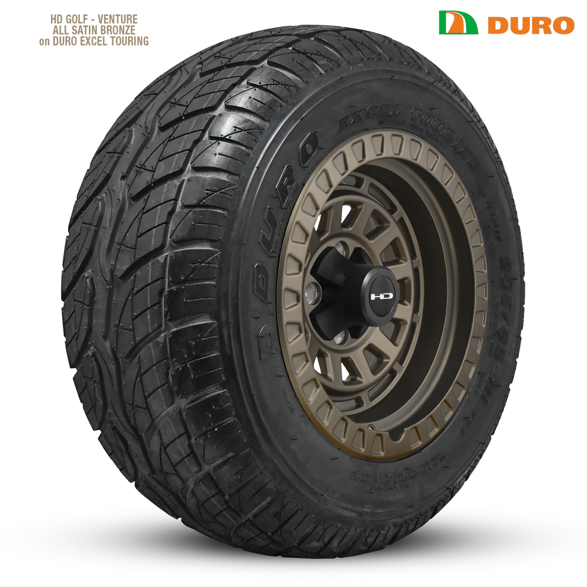HD Golf Venture 14x7 -14 4x101.6mm 68.2mm Satin Bronze