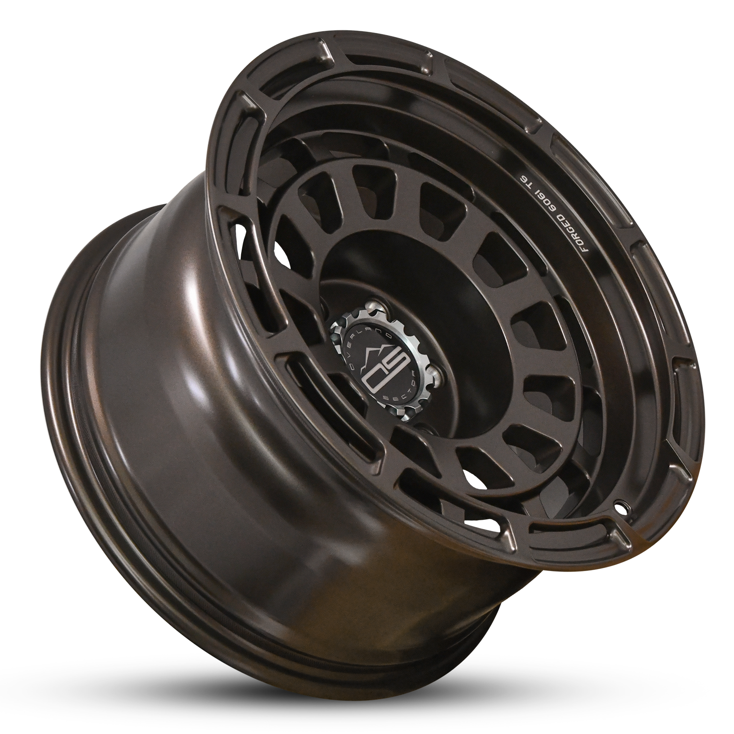 Overland Sector Badlander Forged 17x9 -35 6x139.7mm 106.1mm All Satin Bronze