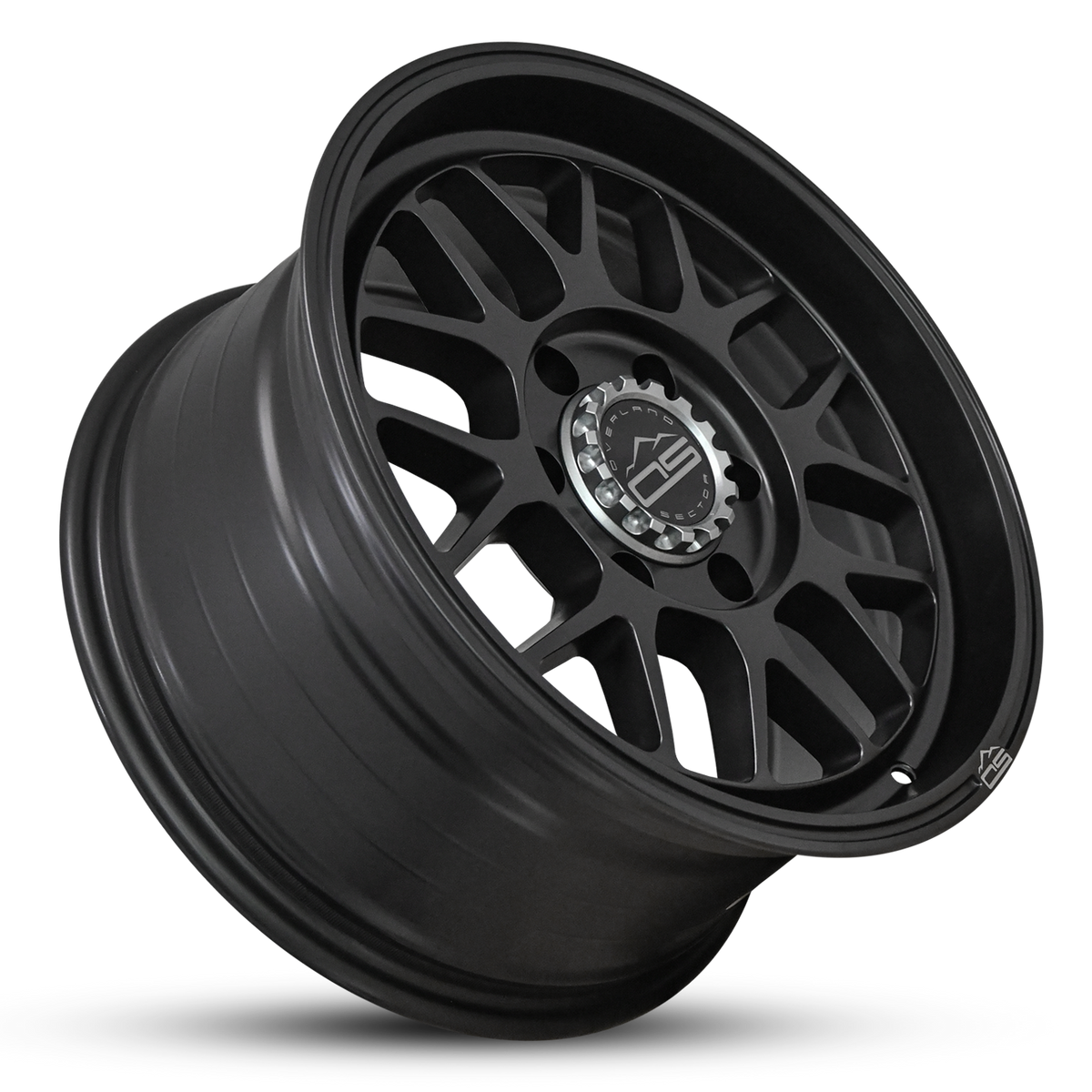 Overland Sector Hyperdrive Flow Formed 17x8.5 +25 6x139.7 106.1mm All Satin Black