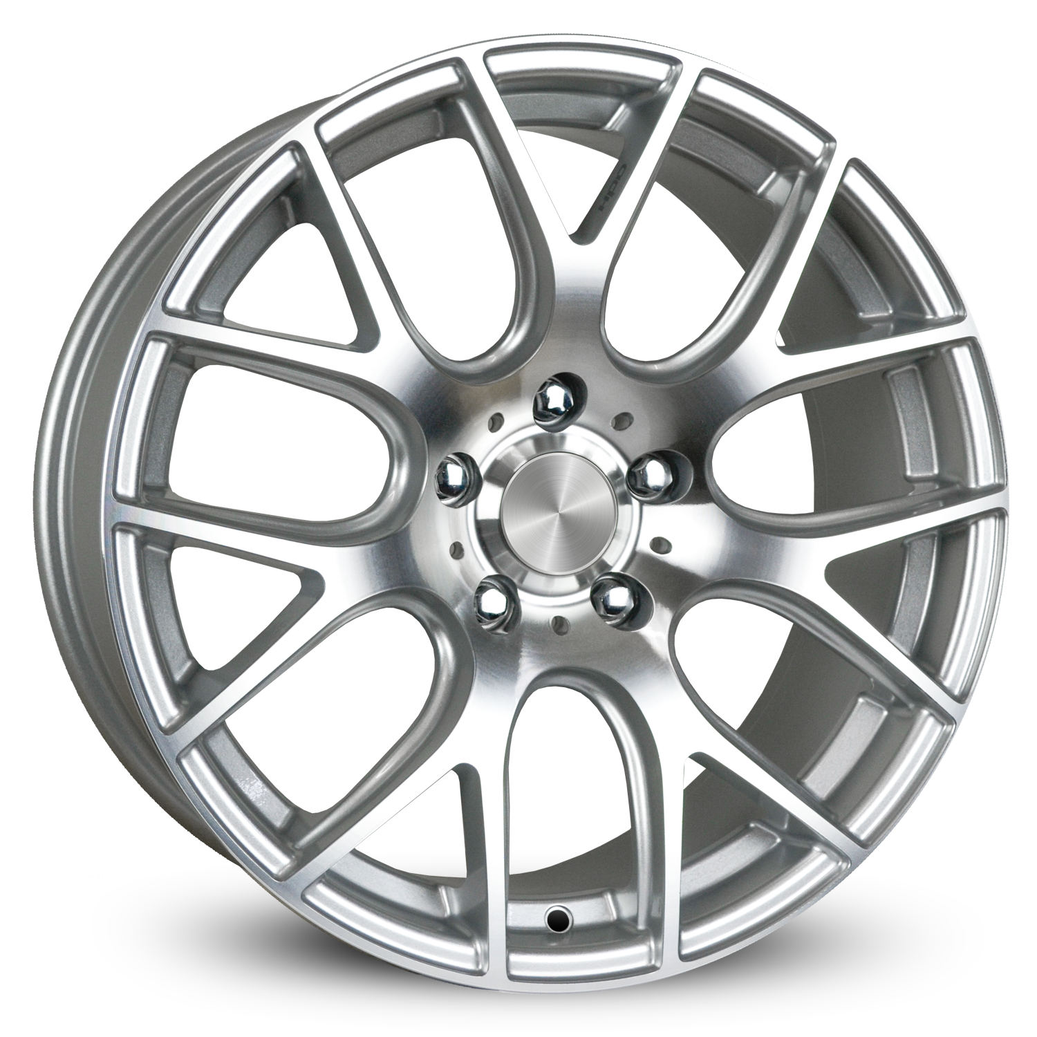 Klassik Rader Pro Spoke 18x8 +35 5x120mm Gloss Silver/Machined Face