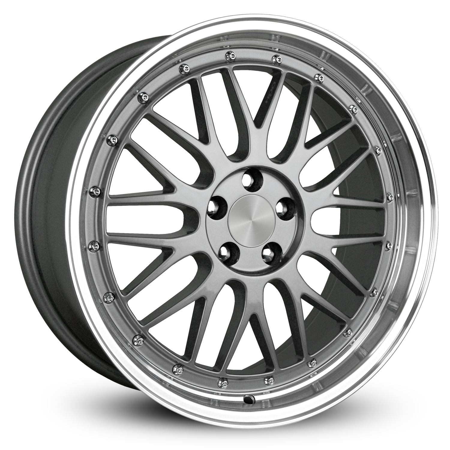 Klassik Rader Pro Trak 18x9 +30 5x112mm Gloss Gun Metal/Polished Lip