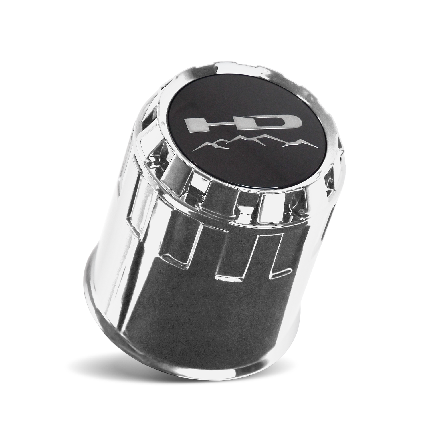 ( 8-LUG ) SHORT | PUSH THROUGH HD TRAILER WHEEL CENTER CAPS