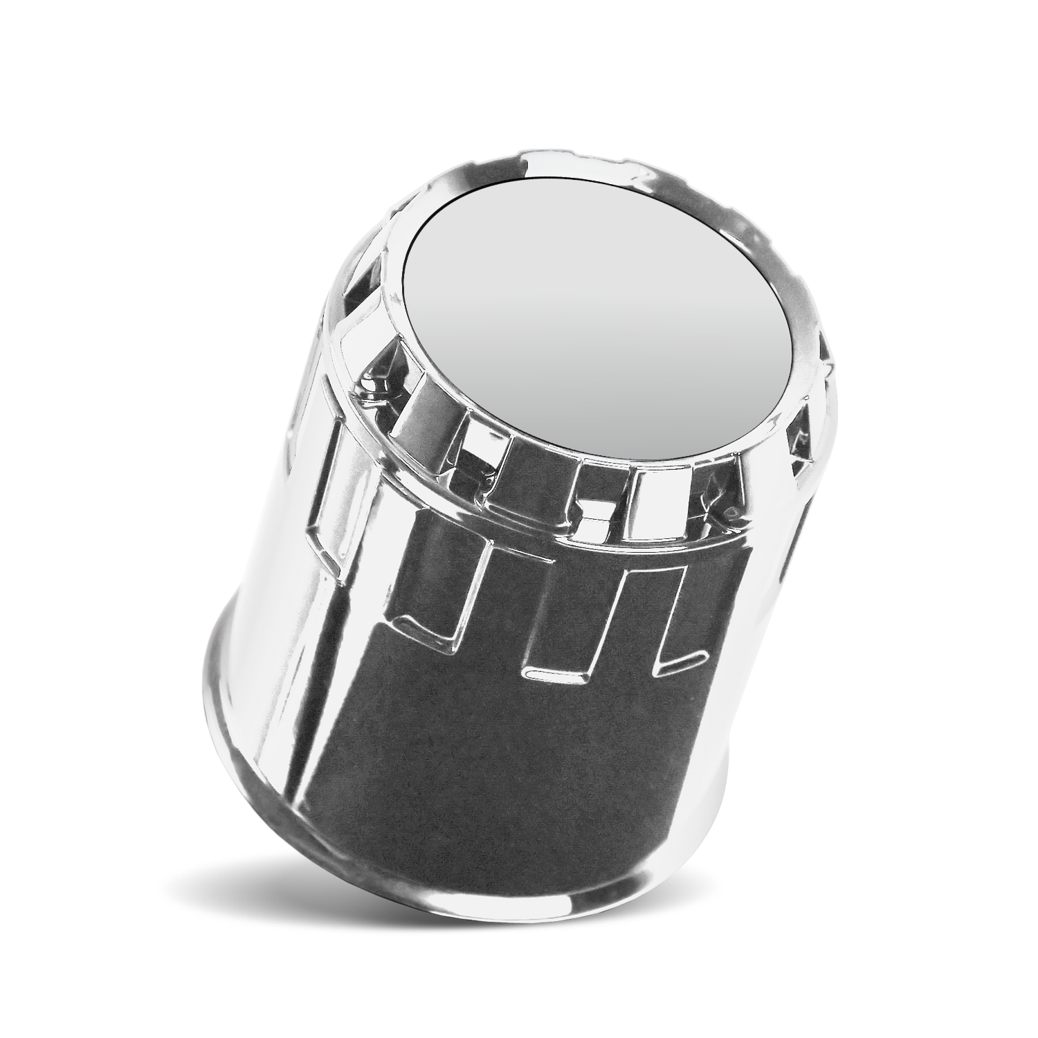 ( 6-LUG ) PUSH THROUGH HD TRAILER WHEEL CENTER CAPS