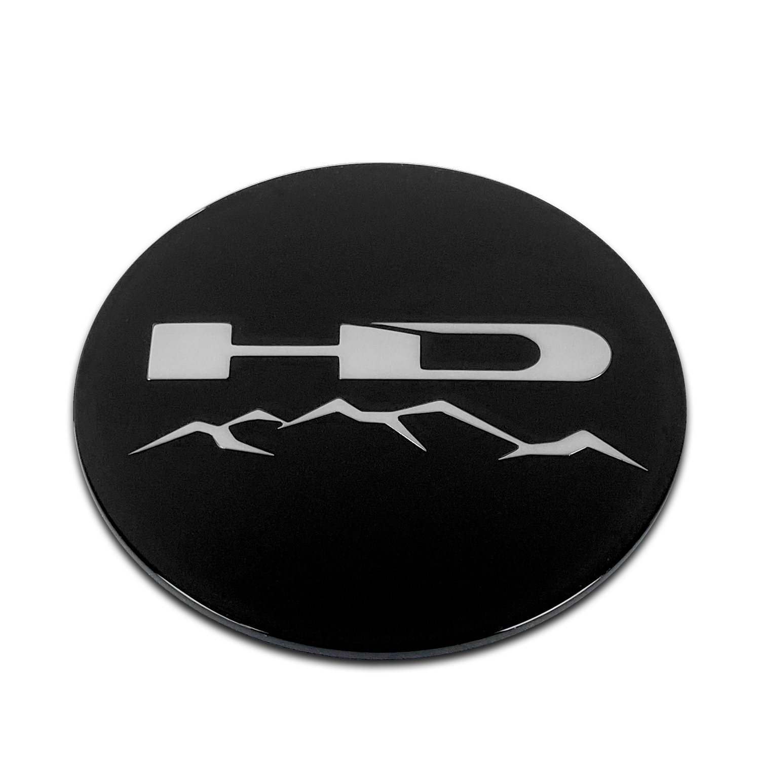 Buy Replacement HD Off-Road 75mm Logos in Black Acrylic