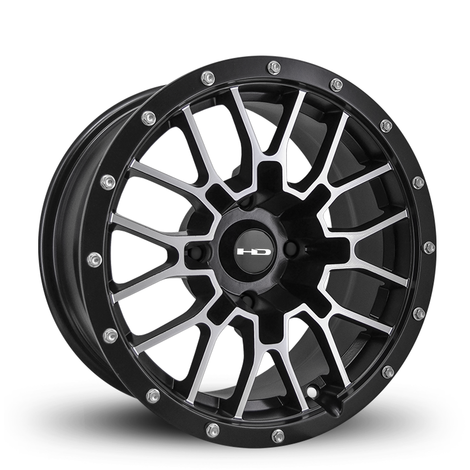 HD Off-Road Wheels RTC ATV/UTV | Satin Black Machined Face
