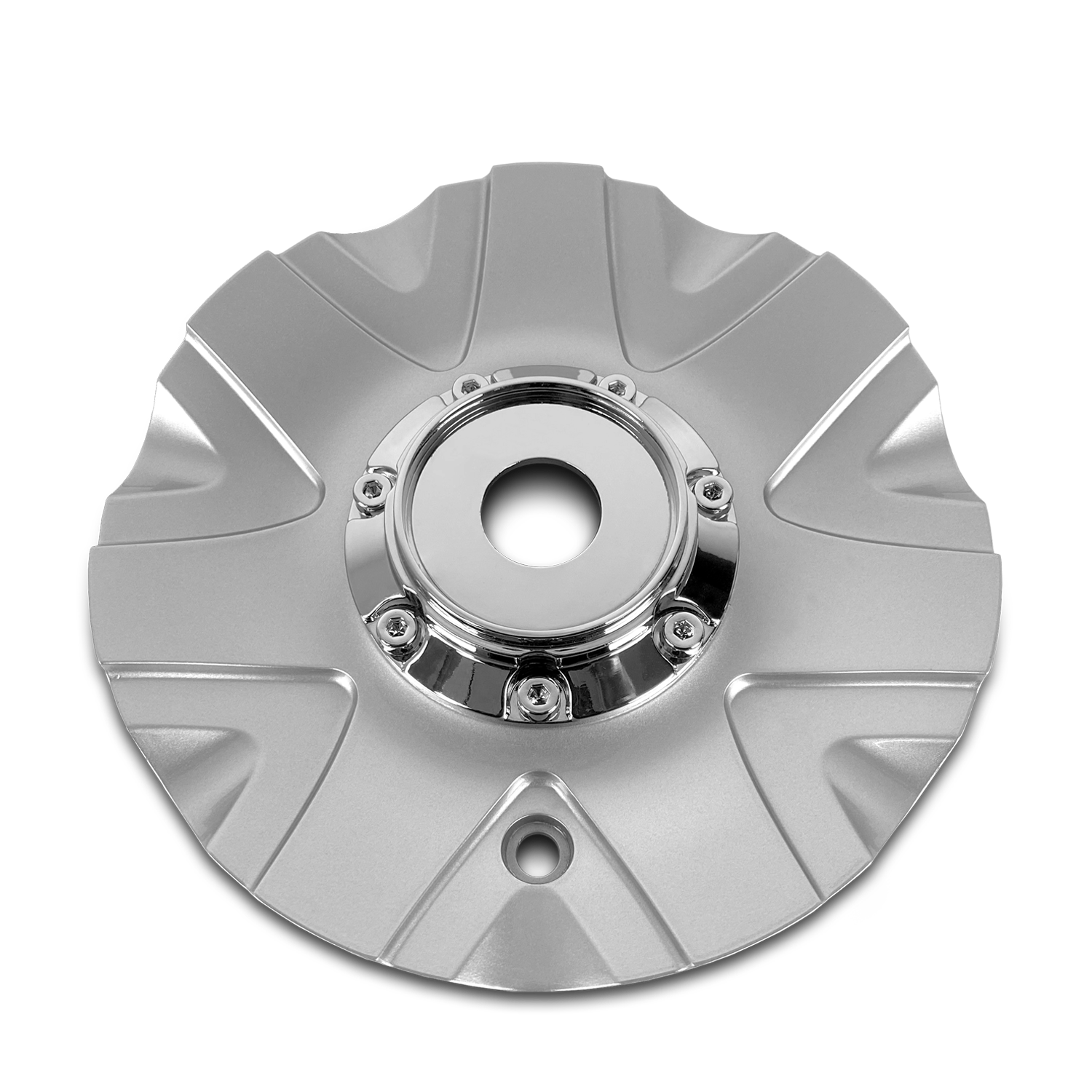 Buy Replacement HD Wheels Storm 7 Silver Center Caps