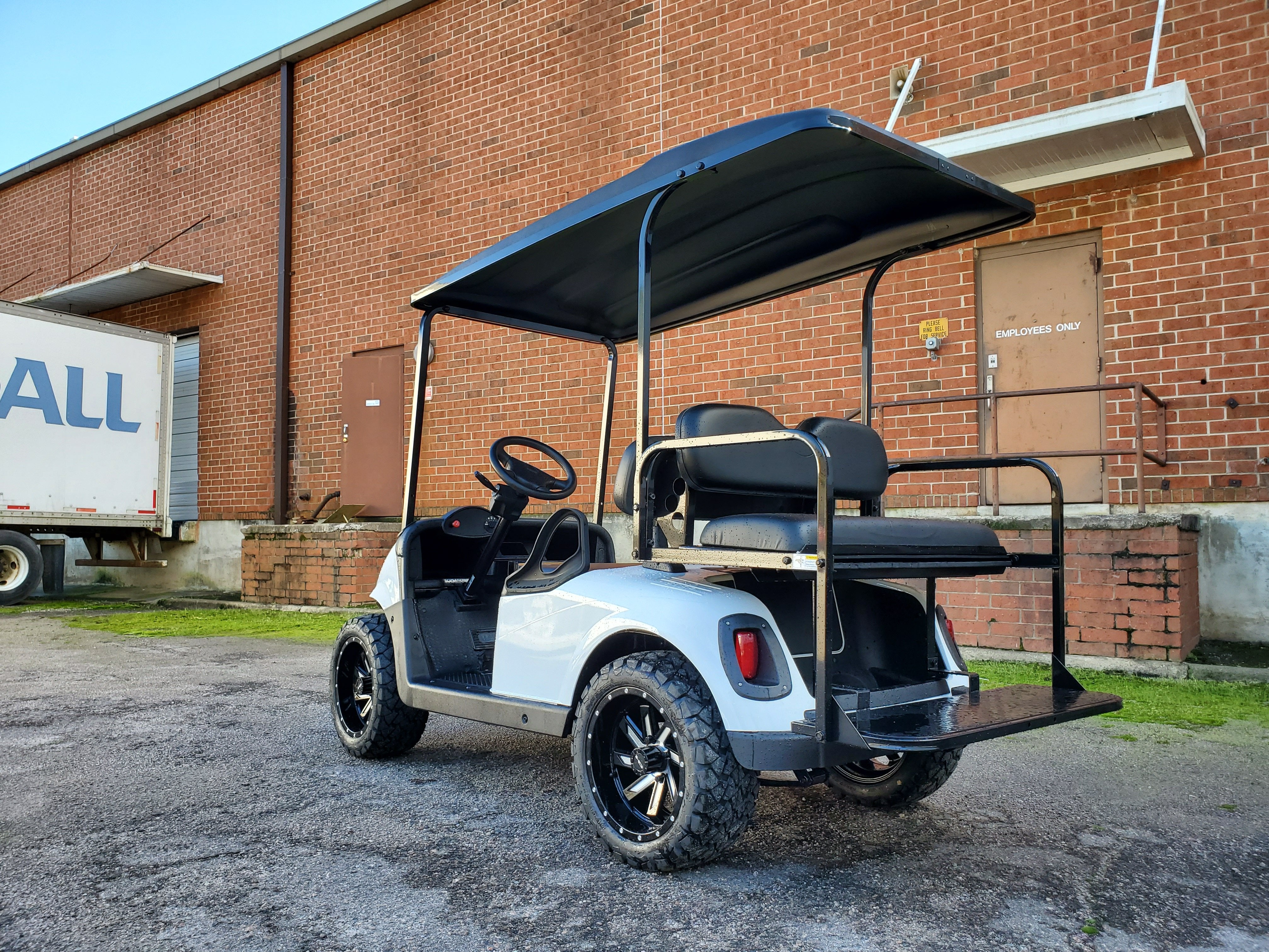 HD Golf Wheels SAW 14x7.0 4x101.6 for Cushman, Club Car, EZGO, ICON, & Yamaha Golf Carts Off-Road or Turf Lifted or Stock Height Wheel & Tire Package