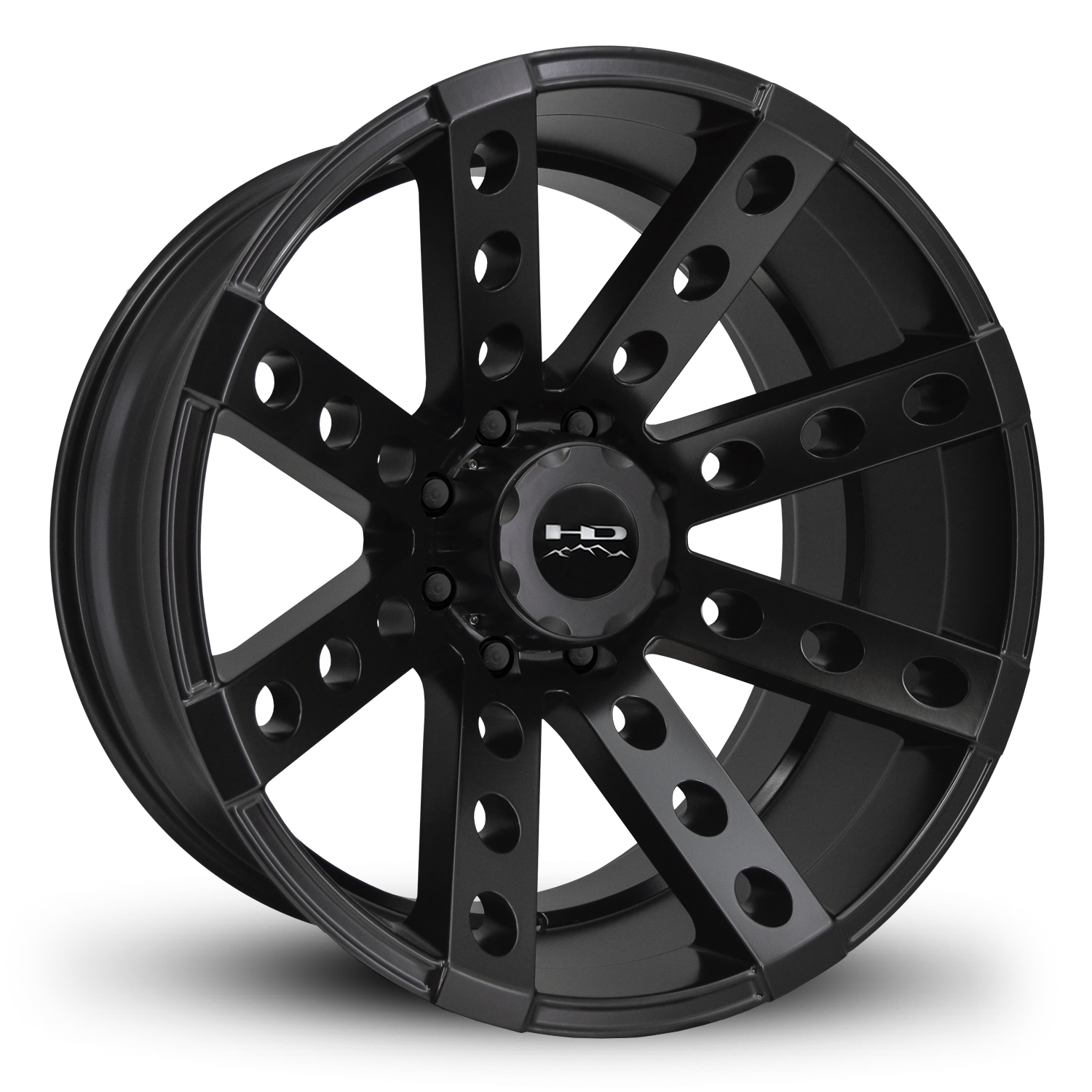 HD Off-Road Wheels Truck Wheels HD Off-Road Buckshot Wheels | All Satin Black
