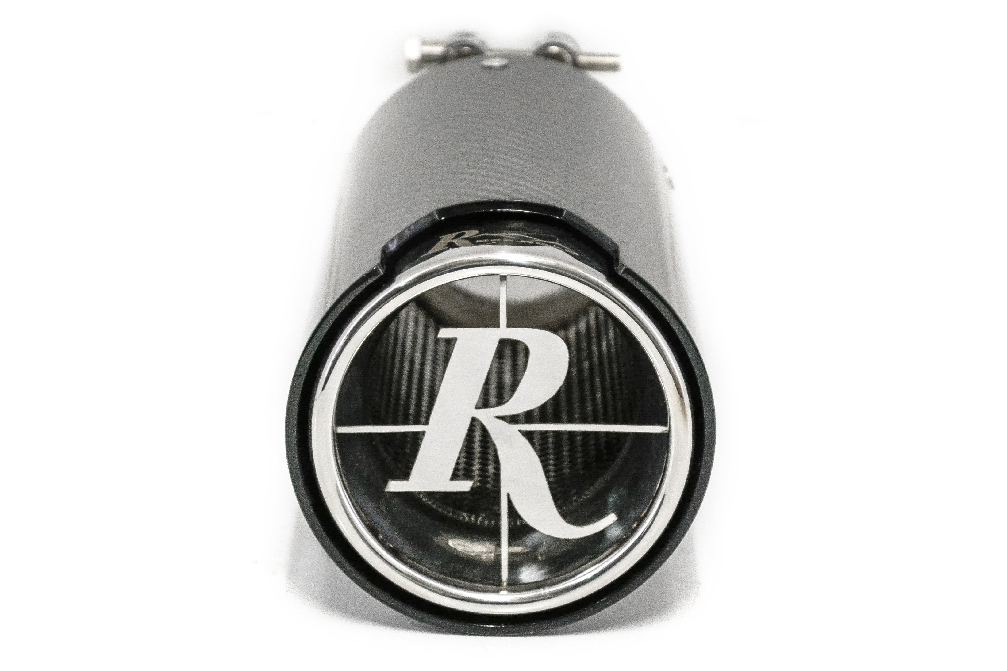 Remington Off-Road Exhaust Tips 2.5 Inch Inlet / 5.0 Inch Tip Remington® Off-Road Edition "Carbon Scope" Universal Exhaust Tips