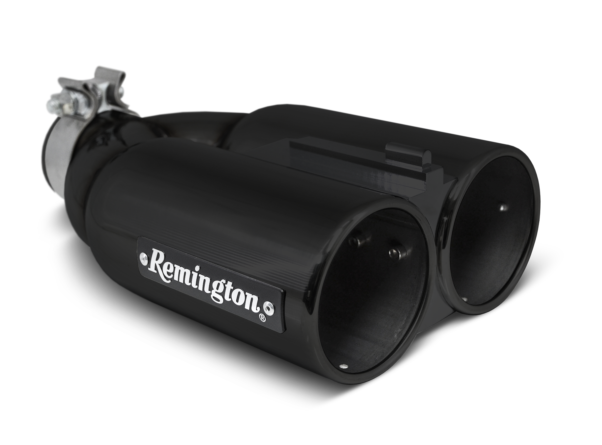 Remington® Off-Road Edition "Double Barrel" Black Universal Exhaust Tips