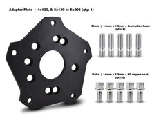 Load image into Gallery viewer, 4x130, &amp; 5x130 to 5x205 Wheel Adapters ( Sold as Each )