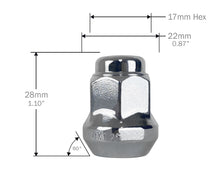 Load image into Gallery viewer, ATV &amp; UTV Small Hex Lug Nuts - Chrome