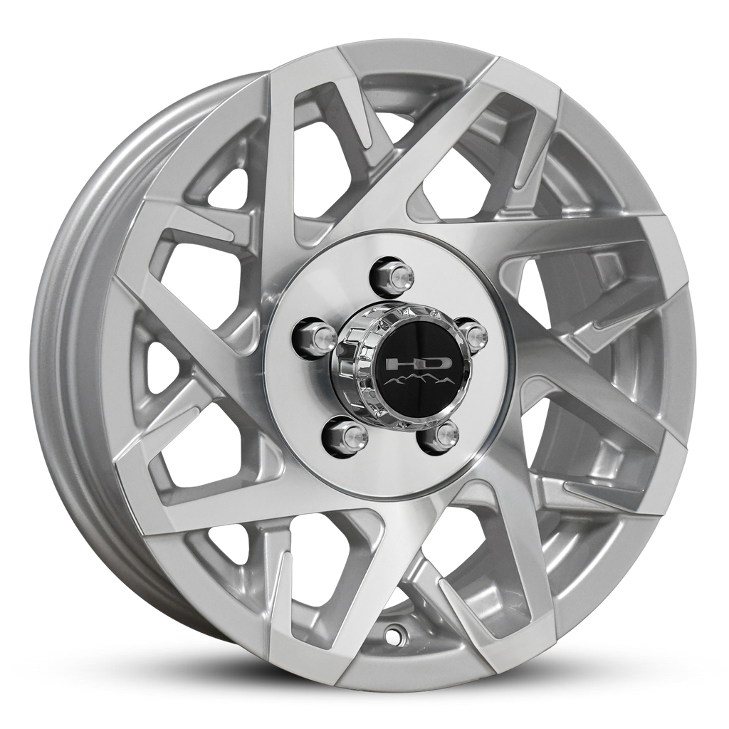 HD Trailer | Canyon - Gloss Silver Machined Face | 5 lug