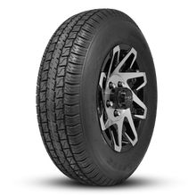 Load image into Gallery viewer, HD Trailer ReadyMount Wheel &amp; Tire Assembly | BIAS PLY | Canyon - Gloss Black Machined Face | 6 lug