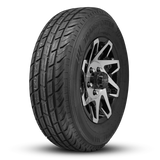 ReadyMount | Wheel & Tire | Canyon | Gloss Black Machined Face | 15 inch | 6 Lug