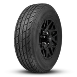ReadyMount | Wheel & Tire | Canyon | Gloss Black | 15 inch | 6 Lug