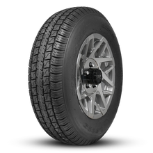 Load image into Gallery viewer, HD Trailer ReadyMount Wheel &amp; Tire Assembly | BIAS PLY | Canyon - Gloss Silver Machined Face | 5 lug