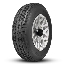 Load image into Gallery viewer, HD Trailer ReadyMount Wheel &amp; Tire Assembly | BIAS PLY | Canyon - Gloss White Machined Face | 5 lug