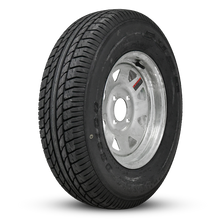 Load image into Gallery viewer, HD Trailer ReadyMount HD Gal Wheels Galvanized 13&quot;x4.5&quot; 4x101.6mm w/ Duro DS2100 Tires