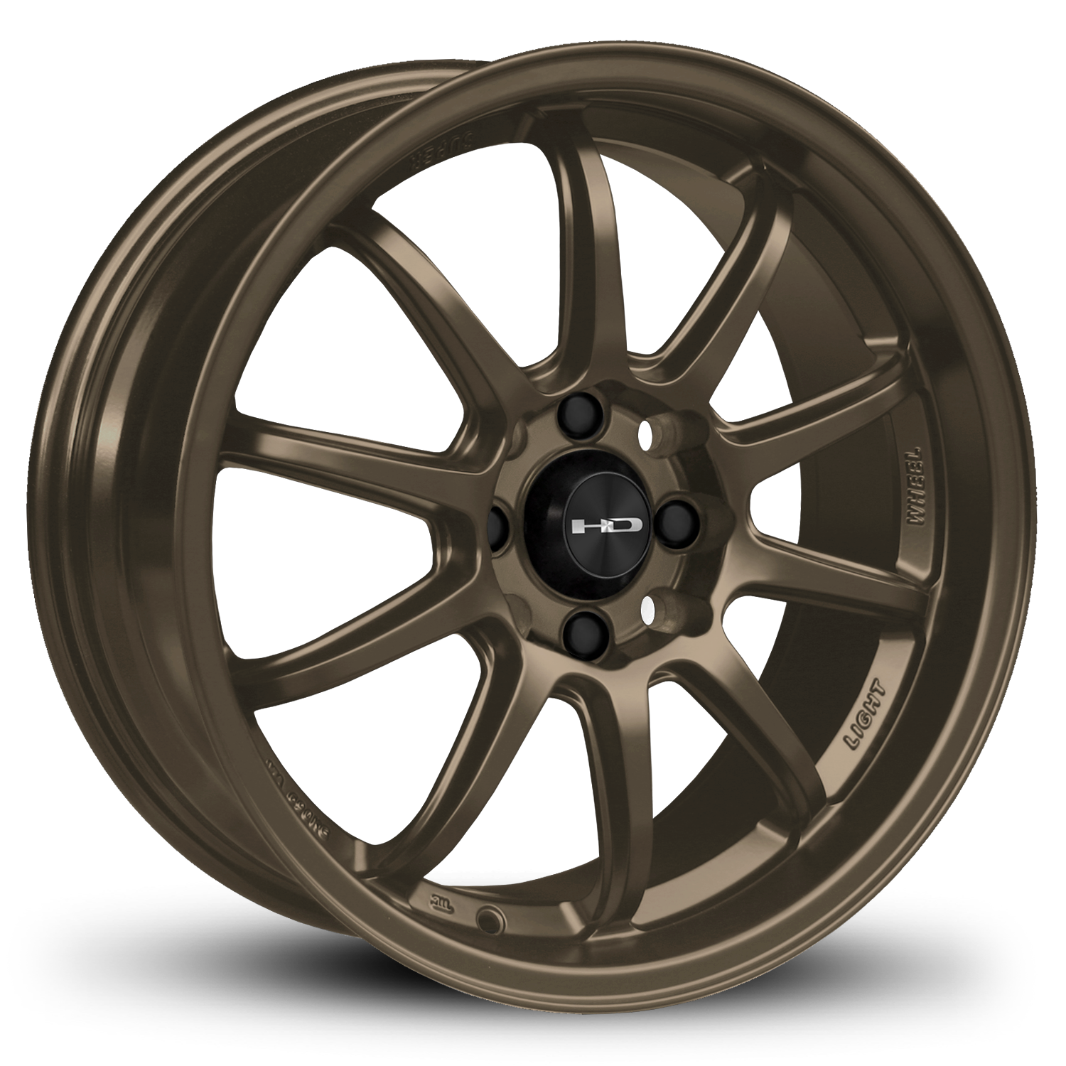 HD Wheels Clutch 15x6.5 +40 4x100/4x114.3mm 73.1mm Satin Bronze