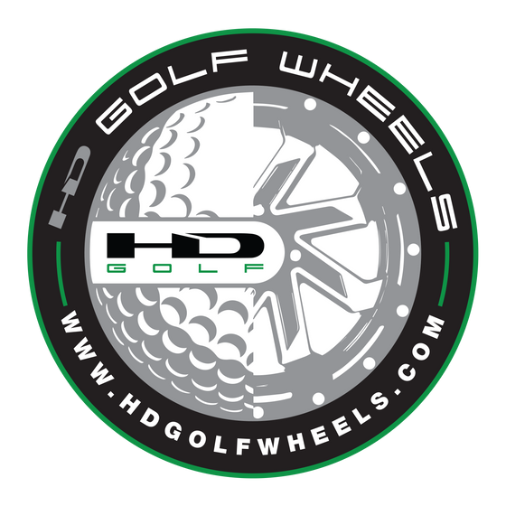 Official HD GOLF - Sticker