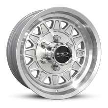 Load image into Gallery viewer, HD Trailer HDT Cast 15x6 +0 6x139.7mm 108mm Gloss Silver/Machined Face