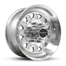 Load image into Gallery viewer, HD Trailer HDT Forged 17.5x6.75 +0 8x165mm 128.6mm Gloss Silver/Machined Face