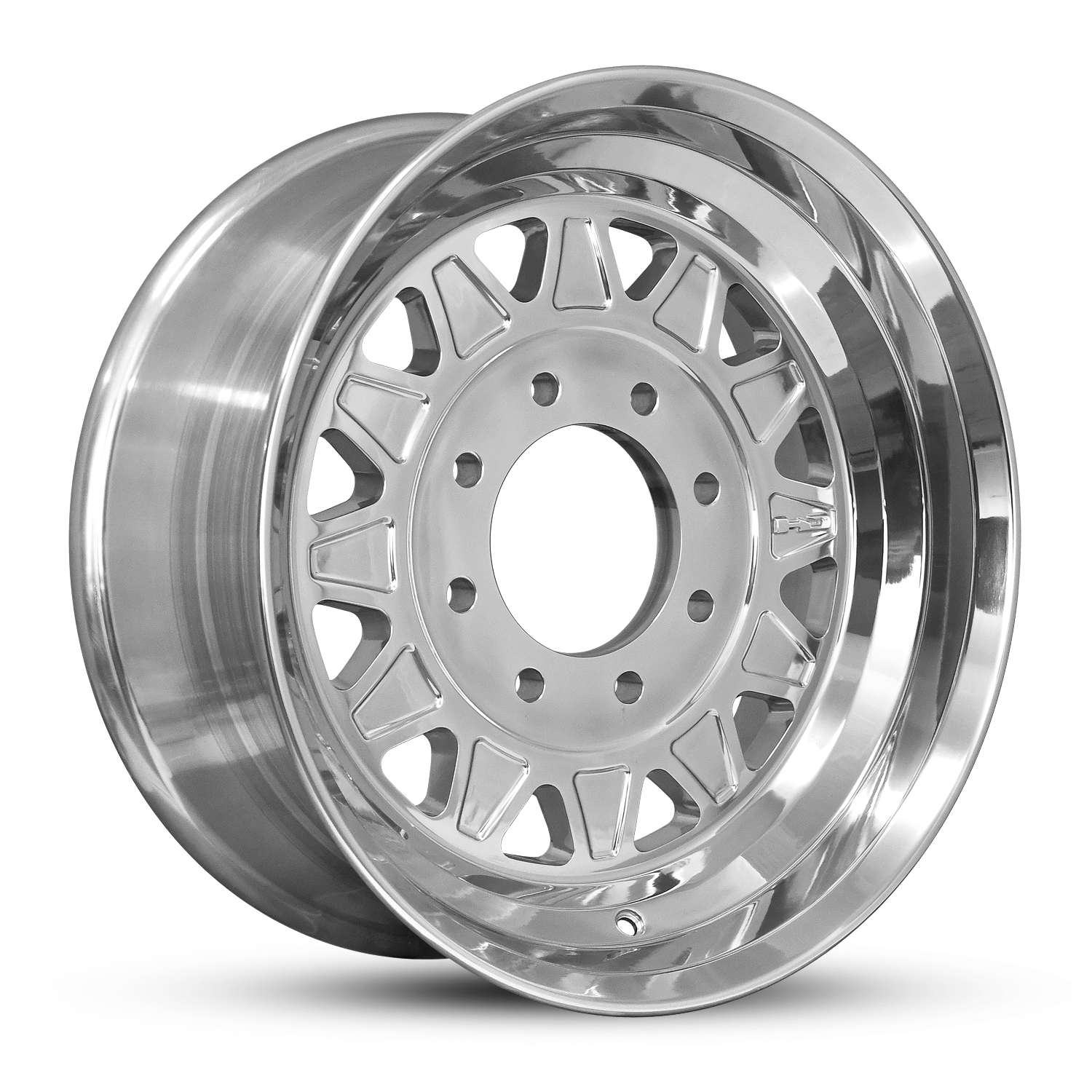 HD Trailer HDT Forged 17.5x6.75 +0 8x165mm 121.2mm Full Polish