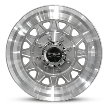 Load image into Gallery viewer, HD Trailer HDT Forged 17.5x6.75 +0 8x165mm 128.6mm Gloss Silver/Machined Face