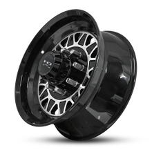 Load image into Gallery viewer, HD Trailer HDT Forged 17.5x6.75 +0 8x165mm 128.6mm Gloss Black/Machined Face