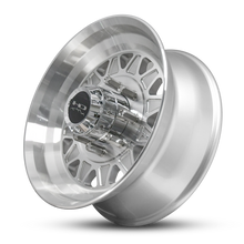 Load image into Gallery viewer, HD Trailer HDT Forged 17.5x6.75 +0 8x165mm 128.6mm Gloss Silver/Machined Face