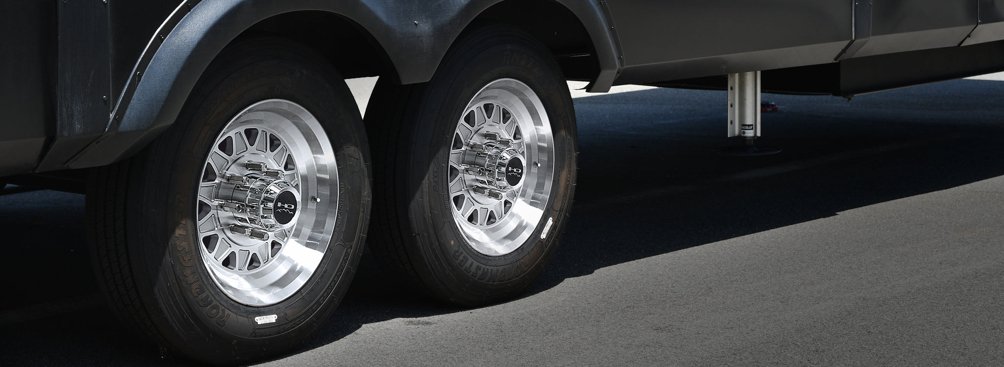 HD trailer wheels Canyon