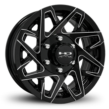 Load image into Gallery viewer, HD Trailer | Canyon - Gloss Black Milled Edge | 6 lug