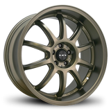 HD Wheels Clutch 18x9 +45 5x114.3mm 73.1mm Satin Bronze