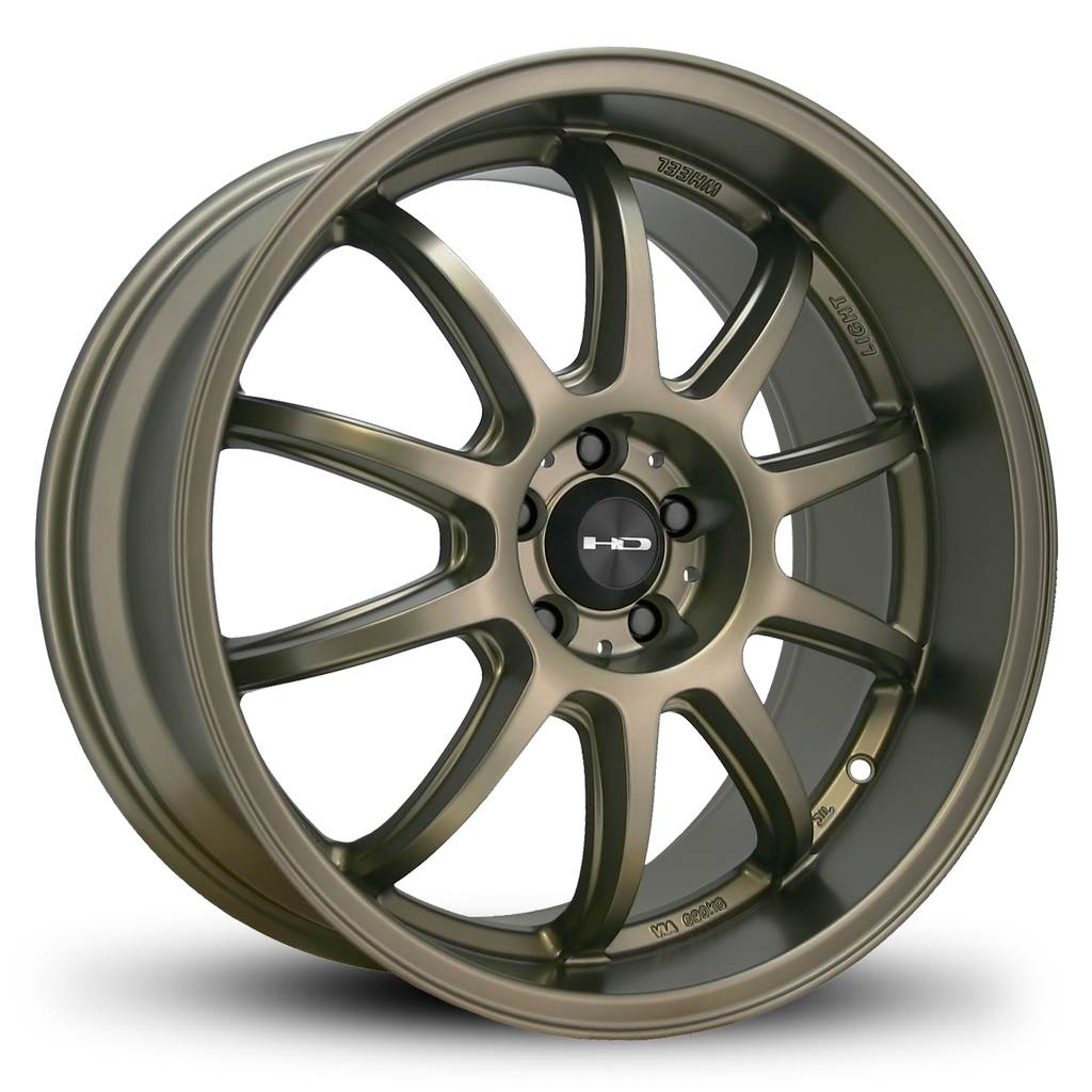 Hpd Rims HD Wheels Clutch 18x9 +40 5x120mm 74.1mm Satin Bronze – HPD Wheels