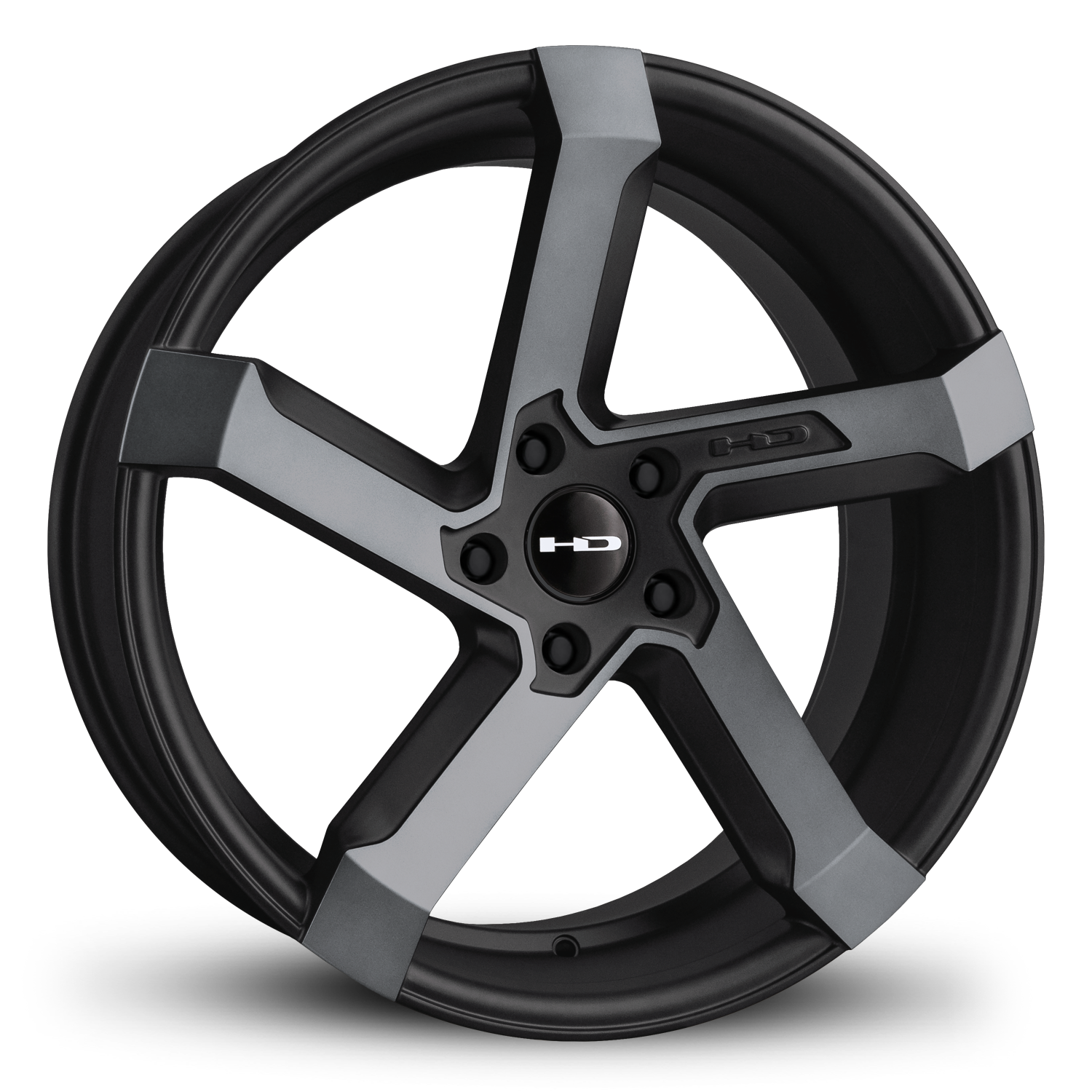HD Wheels Kink 20x8.5 +35 5x114.3mm 73.1mm Satin Gun Metal Machined Face
