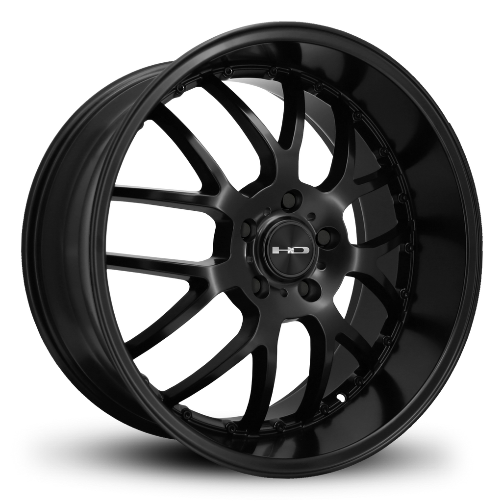 HD Wheels MSR 20x10 +40 5x120mm 74.1mm Satin Black