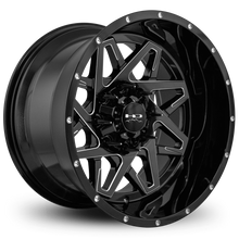 Load image into Gallery viewer, HD Offroad Caliber 20x12 -50 8x170mm 106.2mm Gloss Black/Milled Edge