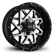 Load image into Gallery viewer, HD Offroad Caliber 20x10 -25 6x135/6x139.7mm 106.2mm Satin Black/Machined Face