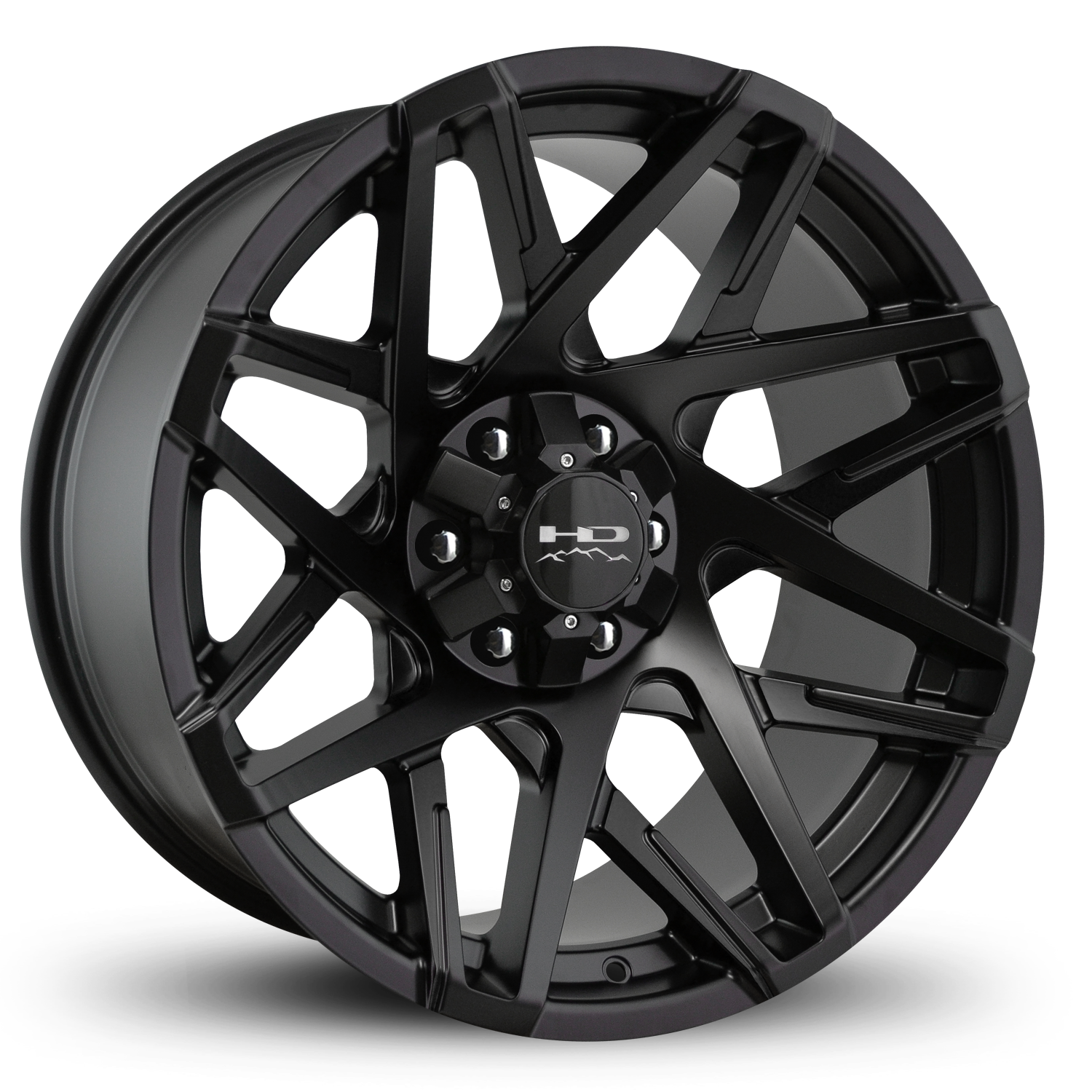 HD Offroad Canyon 20x10 -25 5x127/5x139.7mm 78.1mm Satin Black